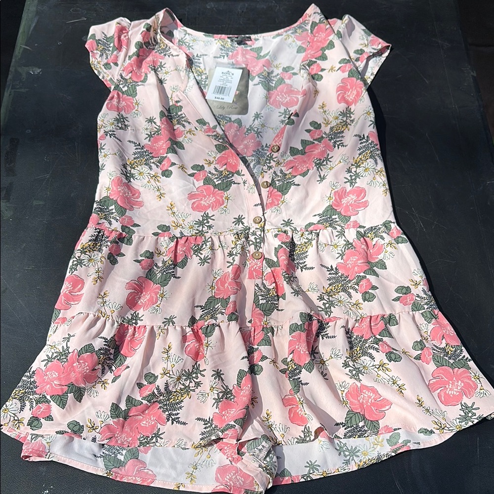 Floral Romper